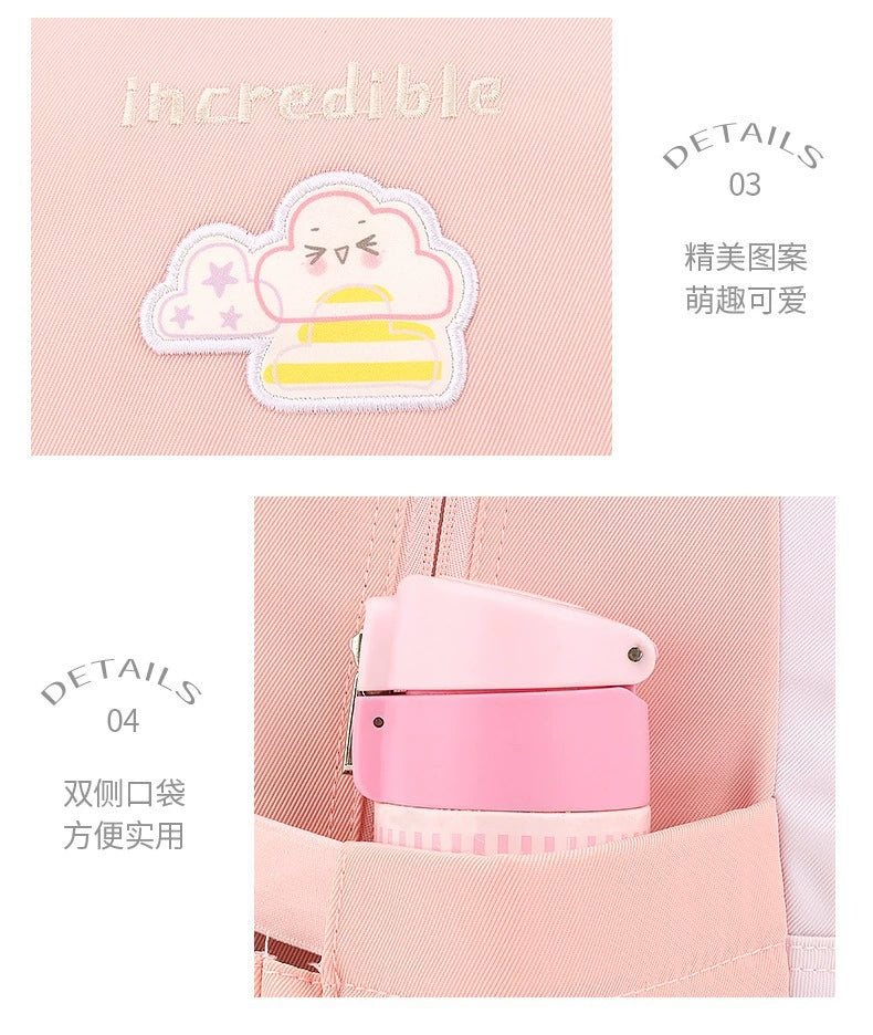 Incredible Kids School Backpack | Stylish & Spacious for Girls & Boys HD0026 ( Best For Playgroup to 3rd Class)
