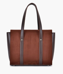 Brown pacious Weekender Totes: Perfect for Travel & Adventures 604 GALAXY BAGS