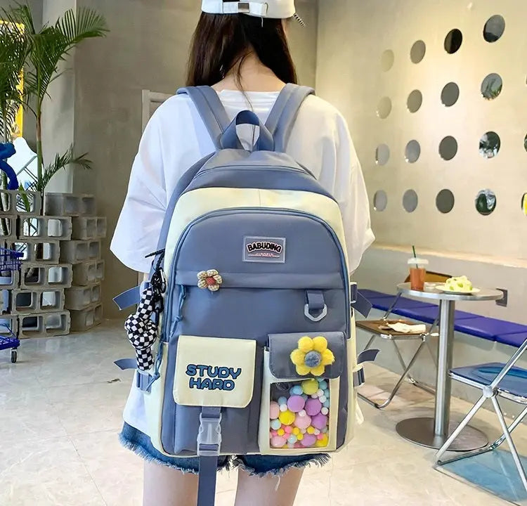 4Pcs Backpack Set MJ16 GALAXY BAGS