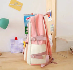 White Backpack For Girls 4240 GALAXY BAGS