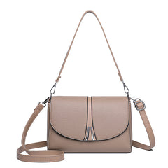 New Large Capacity Fashionable Simple Women's Single Shoulder Bag Soft Leather 851-9839