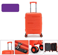 Golden Carry-On Hard Luggage Suitcase 3Pcs Sets on 4Wheels Oxford Luggage 3007 GALAXY BAGS