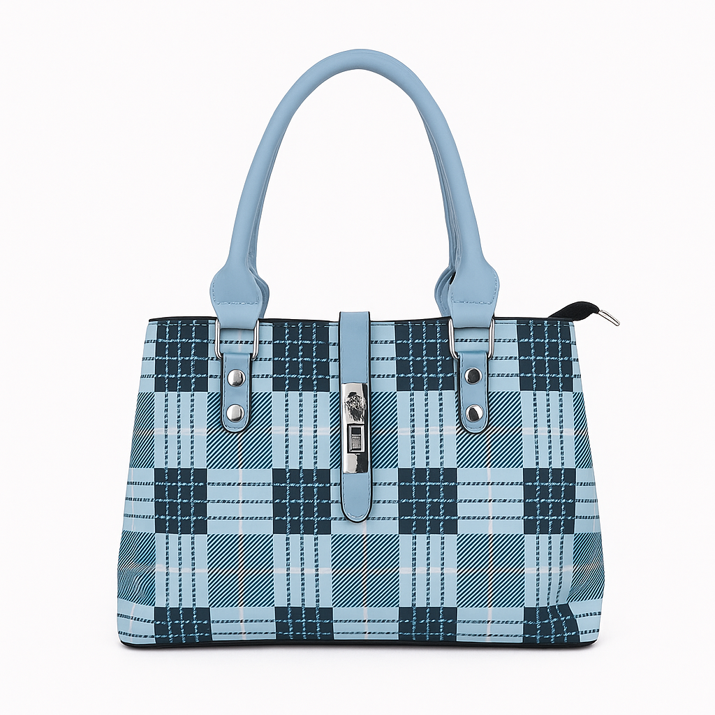 Stylish Check Handbag for Women Daily & Party Use – Luxury Style on Sale  F082