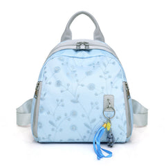 Blue Women's Backpack 2024 Exquisite Embroidery Multifunctional Bag 10W11 GALAXY BAGS