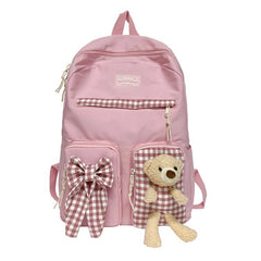 Pink Girls University Bag