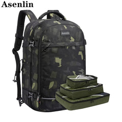 Asenlin 40L Travel Backpack for Women Men 17 Inch Laptop Backpack Flight Approved Luggage Carry On