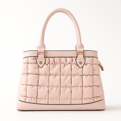 Trendy Bubble Quilted Leather Handbag – Luxury Style on Sale A002