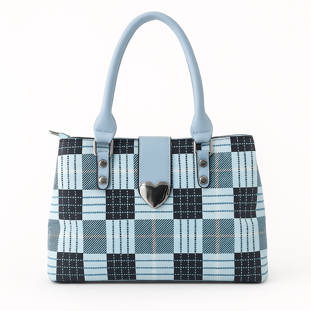 Stylish Check Handbag for Women Daily & Party Use – Luxury Style on Sale  F882