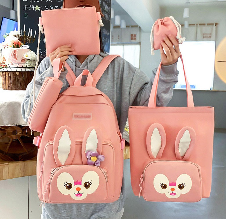 5 Pcs Set Backpack for Girls 2025 GALAXY BAGS