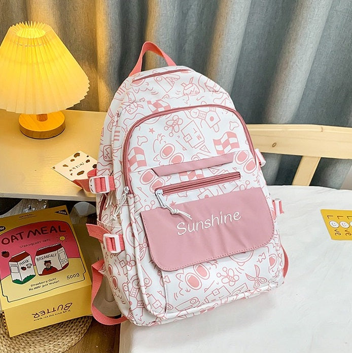 Durable Backpack For Girls 612-5 Galaxy Bags