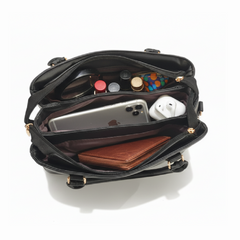 Trendy Bubble Quilted Leather Handbag – Luxury Style on Sale A002