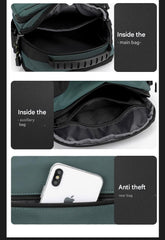 Sleek & Durable Gray Messenger Bag – Your Everyday Companion