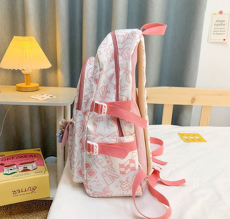 Durable Backpack For Girls 612-5 Galaxy Bags