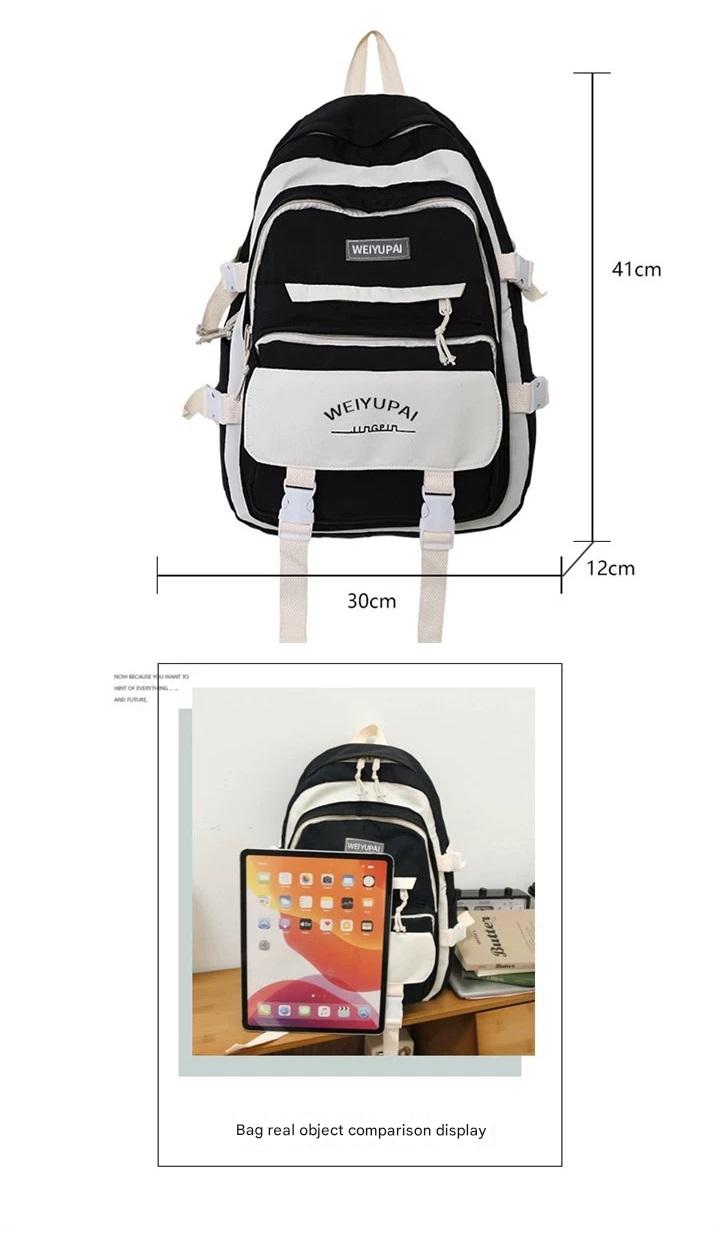 Multi Pockets Large Capacity Shoulder Bag 1222