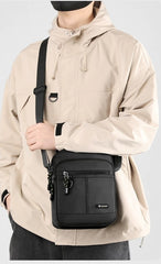 Sleek & Durable Gray Messenger Bag – Your Everyday Companion