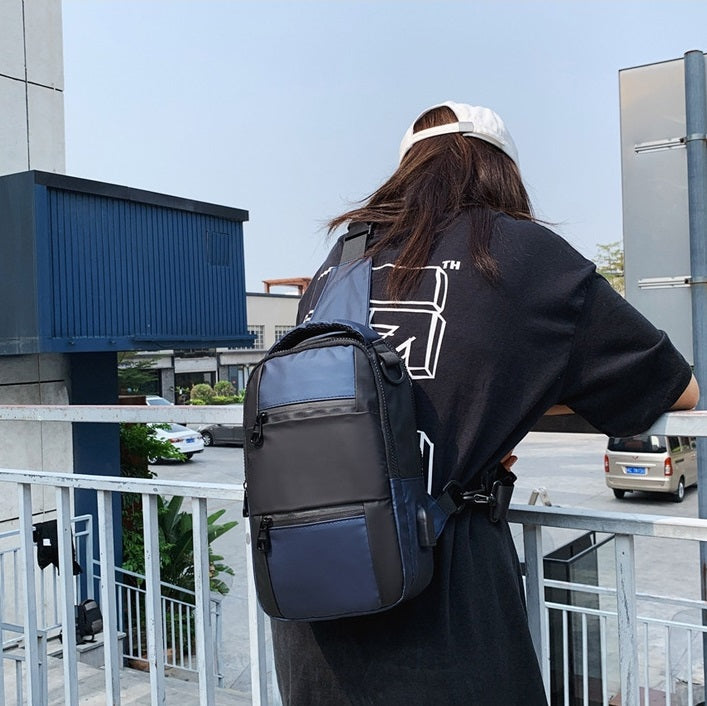 Men's functional messenger bag trendy Design 4108