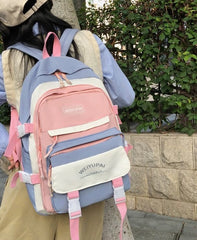 Multi Pockets Large Capacity Shoulder Bag 1222
