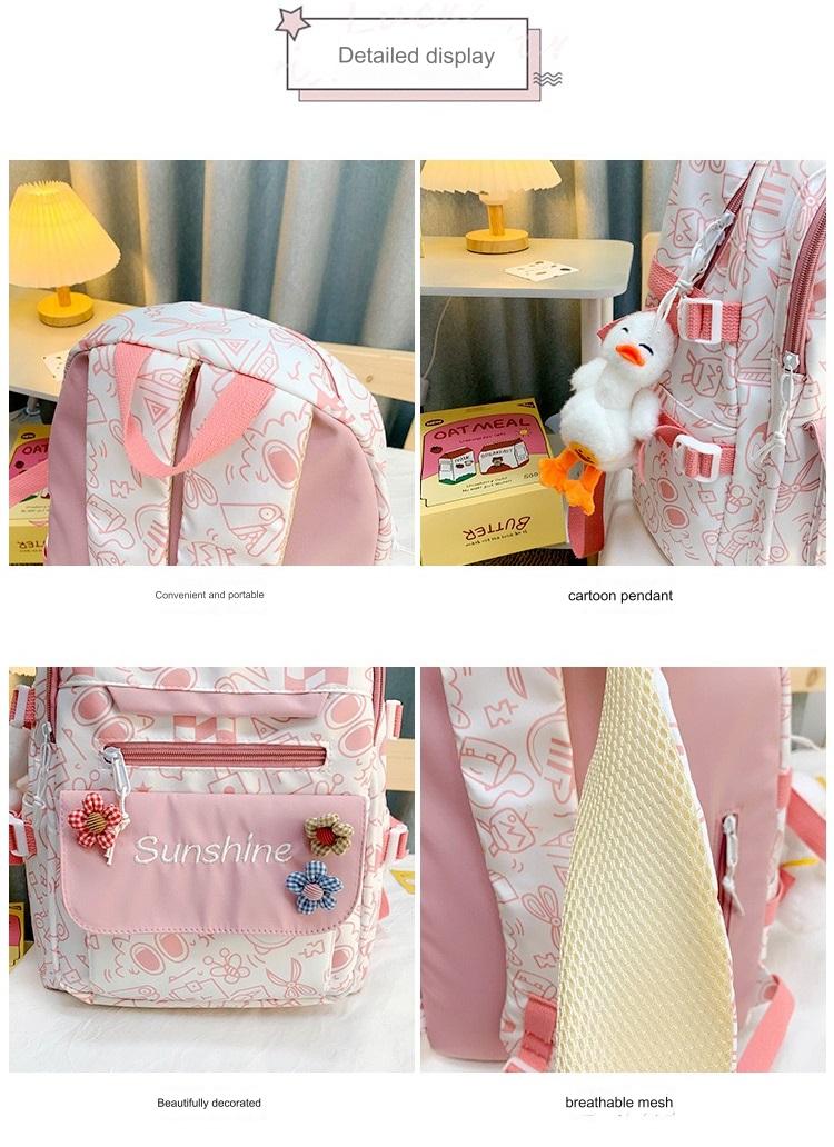 Durable Backpack For Girls 612-5 Galaxy Bags