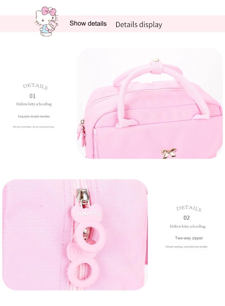 Hello Kitty Schoolbag Fashion Primary and Secondary School Student Backpack 4077 GALAXY BAGS