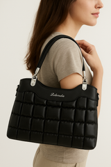 Trendy Bubble Quilted Leather Handbag – Luxury Style on Sale 8853
