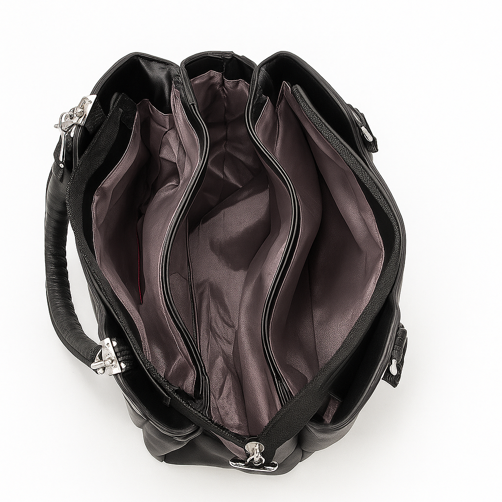 Trendy Bubble Quilted Leather Handbag – Luxury Style on Sale 8853