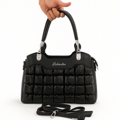 Trendy Bubble Quilted Leather Handbag – Luxury Style on Sale 8853