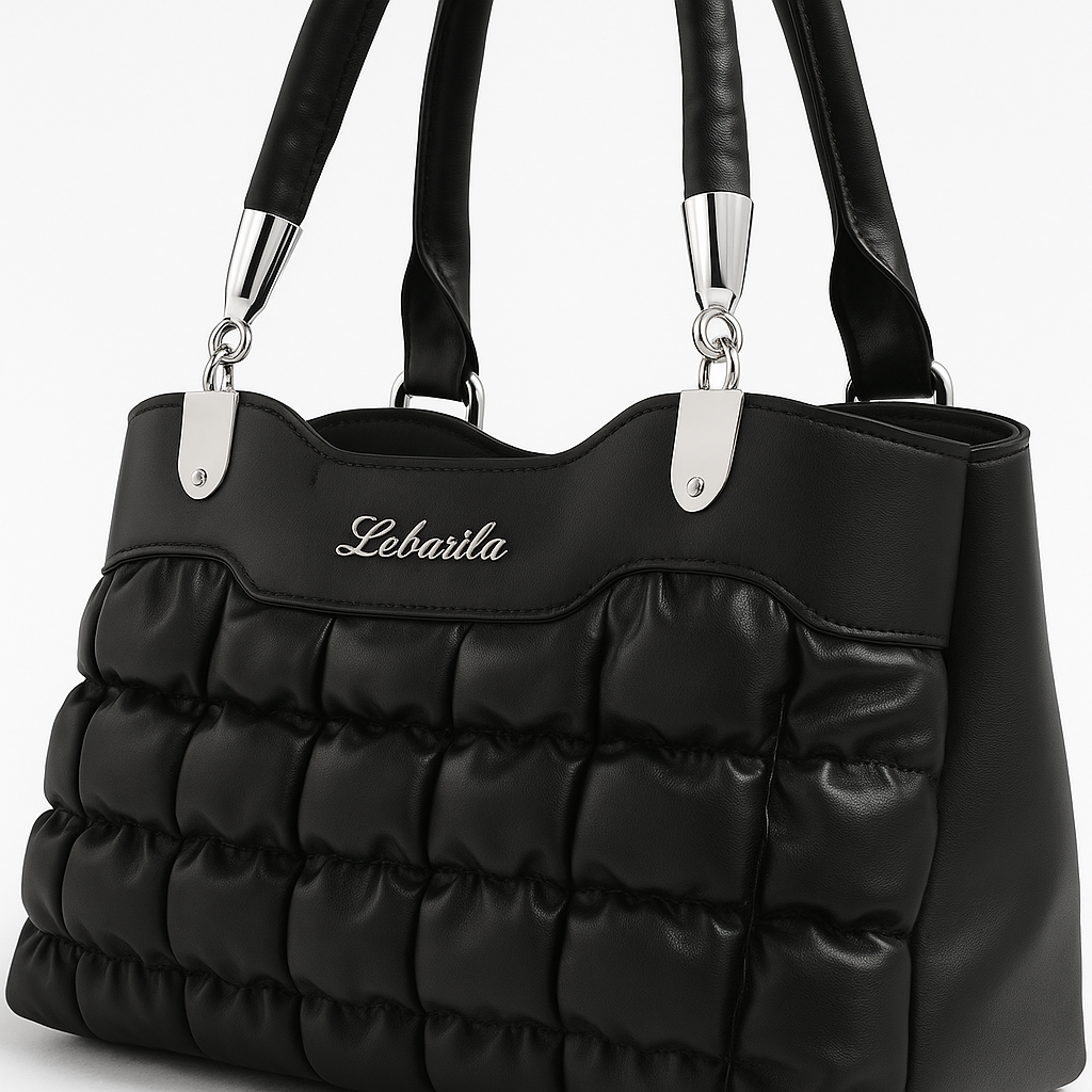 Trendy Bubble Quilted Leather Handbag – Luxury Style on Sale 8853