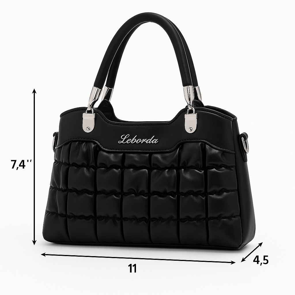 Trendy Bubble Quilted Leather Handbag – Luxury Style on Sale 8853