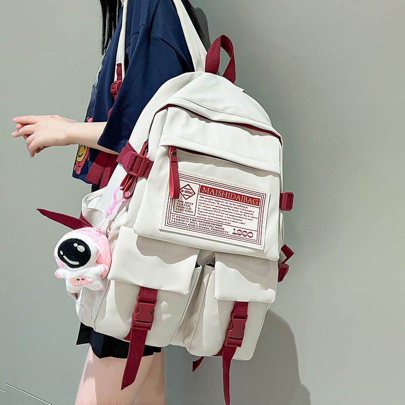 New Fashionable Backpack for Junior High School Students, College Students, Girls ZK411