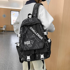 Schoolbag Japanese Large Capacity High School Student College Student Backpack ZK410