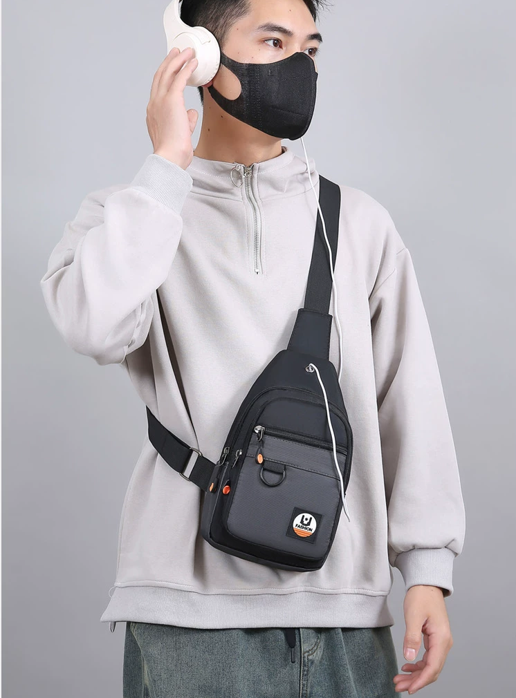 Black Messenger Bags Sports Bag Gym Bag 4184