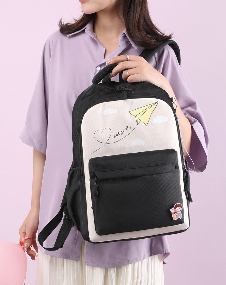 Purpul Backpack New Arrival 1013SB14 GALAXY BAGS