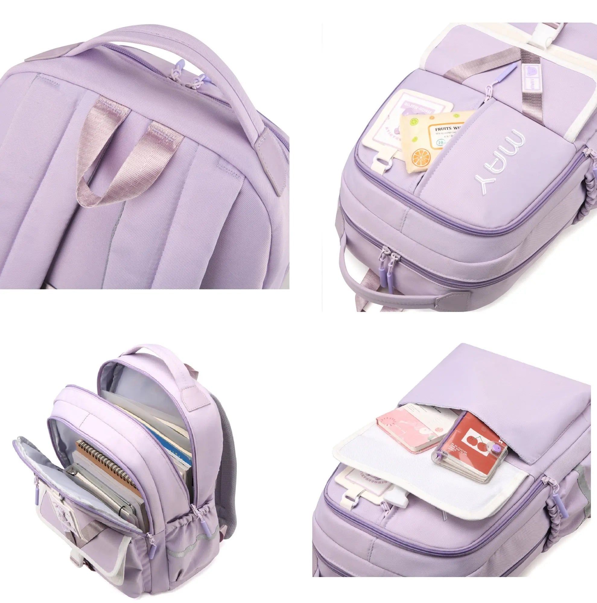 Durable Korean Vibe Unisex Backpack MS21 GALAXY BAGS