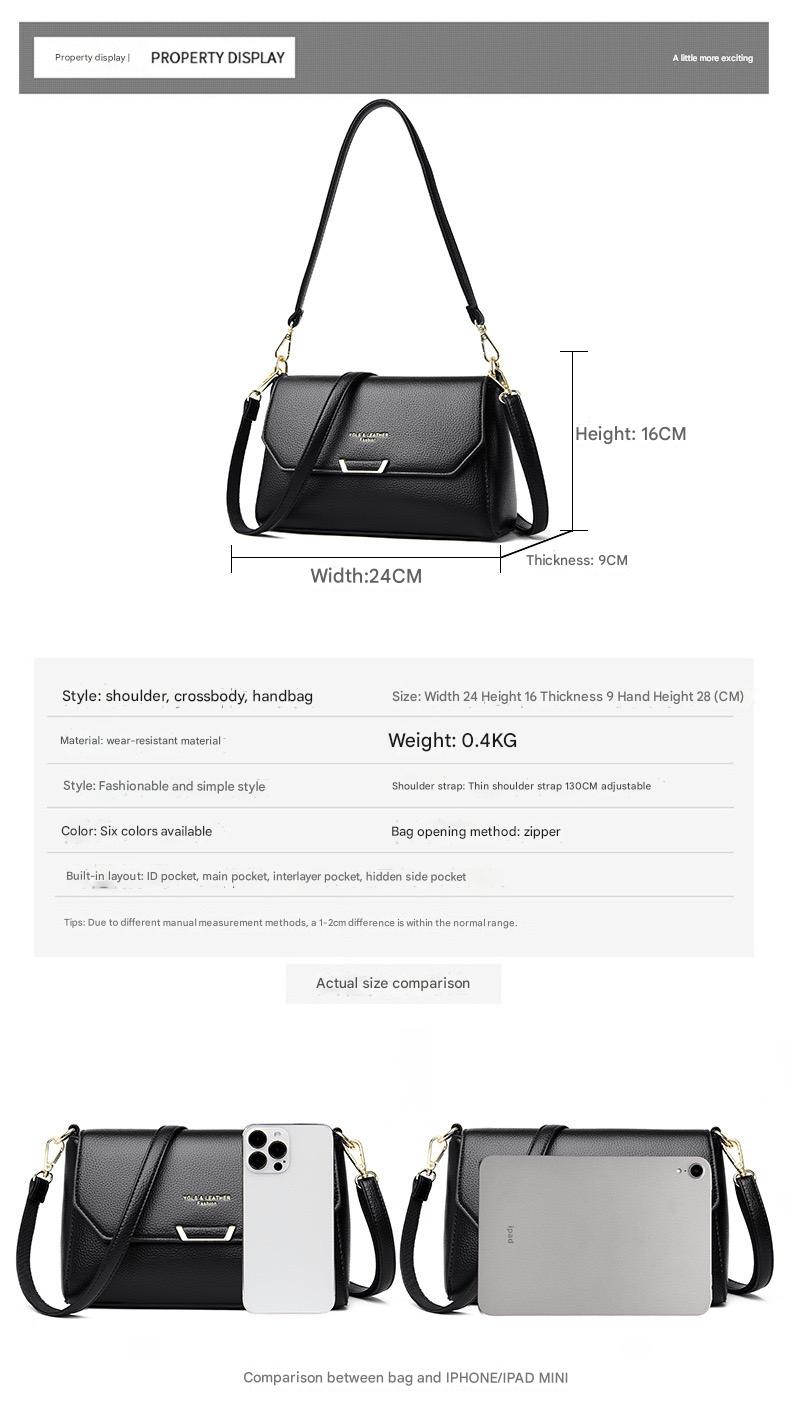 Premium Leather Crossbody Bag – (Watch Video Before Order) | 9899