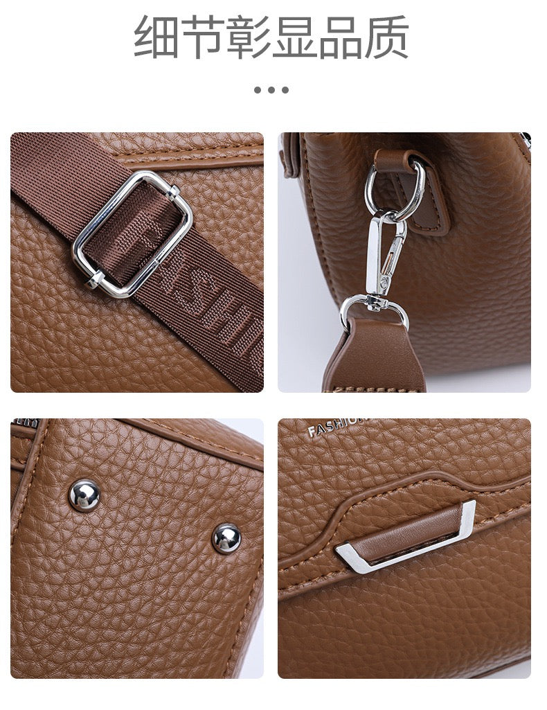 Fashionable Leather Handbag with Modern Design – Elevate Your Look 555-2