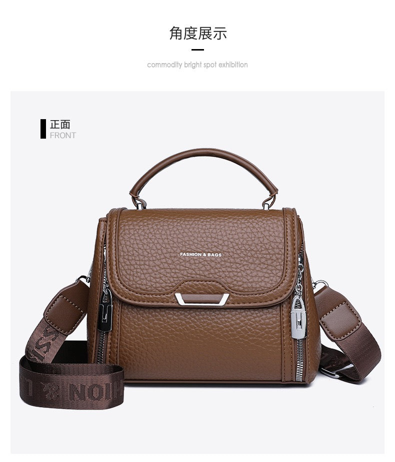 Fashionable Leather Handbag with Modern Design – Elevate Your Look 555-2