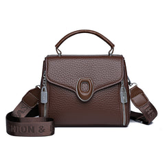 Stylish  Handbag with Top Handle & Shoulder Strap 555-12