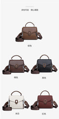 Stylish  Handbag with Top Handle & Shoulder Strap 555-12