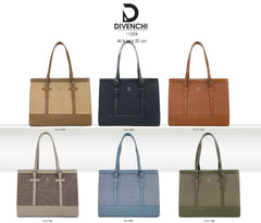 Miss Susan Tote Bag – Elegant Women Handbag & 15.6 Inch Laptop Tote 1029