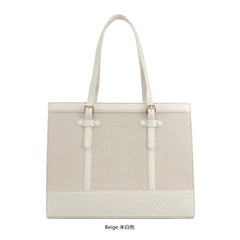 Miss Susan Tote Bag – Elegant Women Handbag & 15.6 Inch Laptop Tote 1029