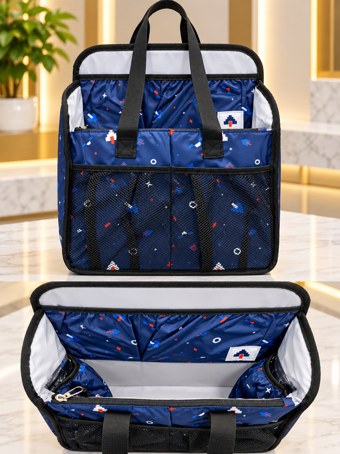 Cious Krause Baby Diaper Bag – Cute | Mom Bag |Multi-Compartment Baby Backpack ZK420