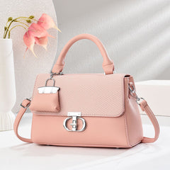 Galaxy Chic Structured Handbag with Mini Charm 8011 -4