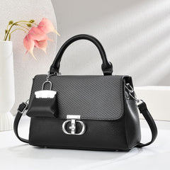 Galaxy Chic Structured Handbag with Mini Charm 8011 -4