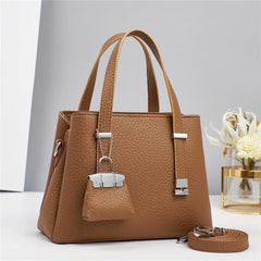 Elegant Handbag with Detachable Strap ( watch video before video) 9836