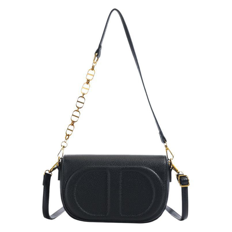 Chic Gold Chain Crossbody Bag 1091