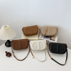 Chic Gold Chain Crossbody Bag 1091