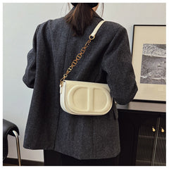 Chic Gold Chain Crossbody Bag 1091