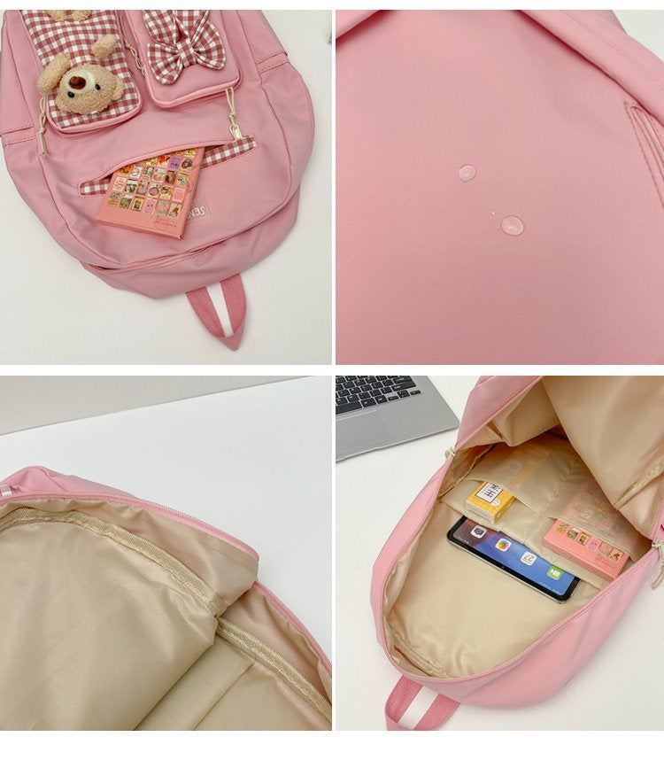 Pink Girls University Bag 3k12K Galaxy Bags