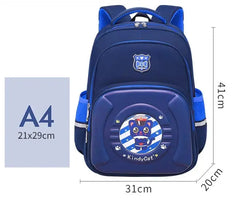 Pink & Blue Backpack For Girlls & Boys 4131 GALAXY BAGS