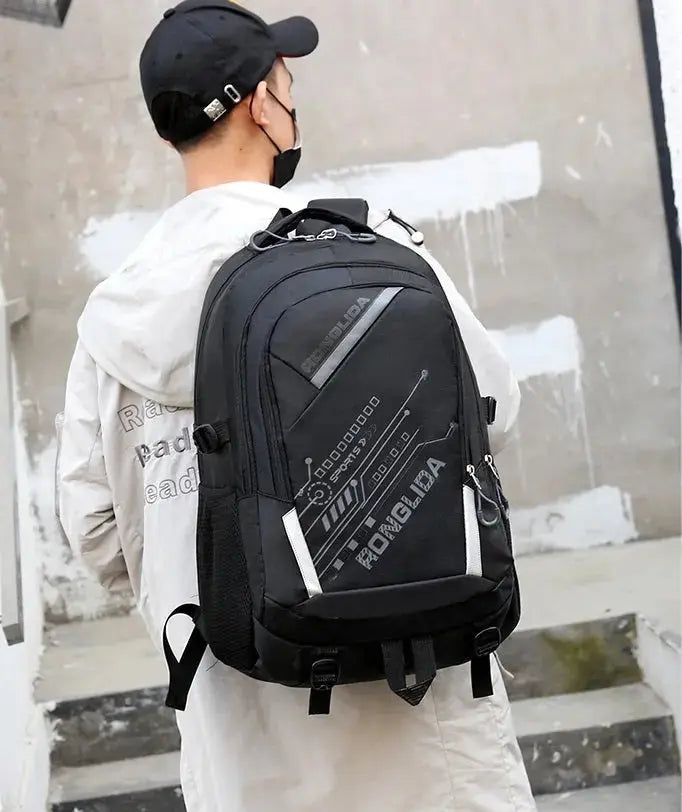 RONGLIDA  Waterproof Men's Laptop Bags | Casual Shoulder Backpack 1211 GALAXY BAGS